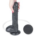 Lovetoy 10'' Squirt Extreme Dildo - Black