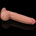 Lovetoy 12'' King Sized Sliding Skin Dual Layer Dong