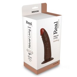 Real Rapture Dildo-REALISTIC DILDO REAL RAPTURE BROWN 7