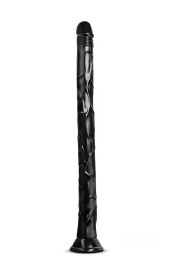 Blush JET BLACK MAMBA 19INCH LONG DILDO BLACK