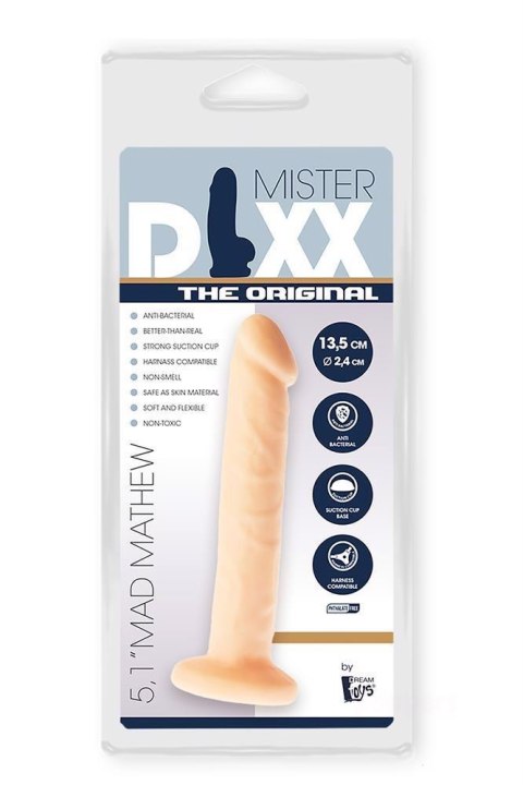 Dream Toys MR. DIXX MAD MATHEW 5.1INCH DONG