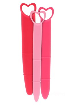 Mae B Silicone Vaginal Dilators 3pcs Pink