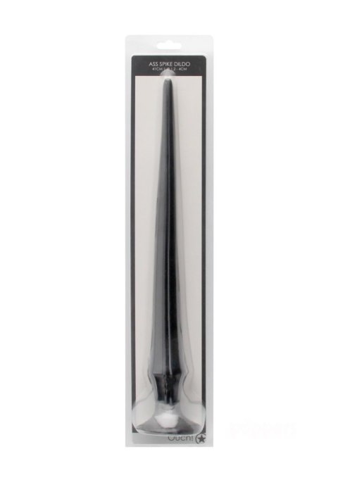 Ouch! Ass Spike Dildo - 42 cm - Black