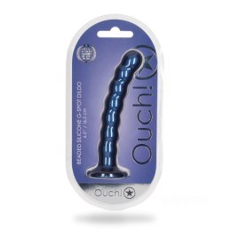 Ouch! Beaded Silicone G-Spot Dildo - 6,5'' / 16,5 cm