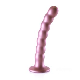 Ouch! Beaded Silicone G-Spot Dildo - 6,5'' / 16,5 cm