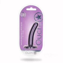 Ouch! Smooth Silicone G-Spot Dildo - 5'' / 12 cm