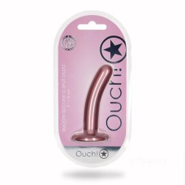 Ouch! Smooth Silicone G-Spot Dildo - 5'' / 12 cm