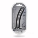 Ouch! Smooth Silicone G-Spot Dildo - 7'' / 17 cm