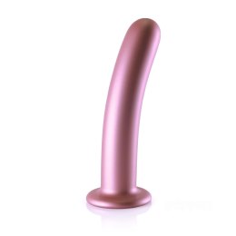 Ouch! Smooth Silicone G-Spot Dildo - 7'' / 17 cm