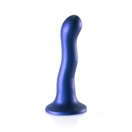 Ouch! Ultra Soft Silicone Curvy G-Spot Dildo - 7'' / 17 cm