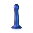 Ouch! Ultra Soft Silicone Curvy G-Spot Dildo - 7'' / 17 cm