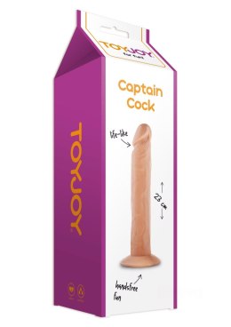 ToyJoy Captain Cock 23 cm Dong Light skin tone