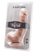 ToyJoy Dildo 8 inch with Balls Light skin tone