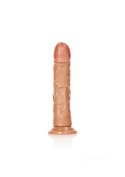 RealRock Curved Realistic Dildo with Suction Cup - 7""""/ 18 cm