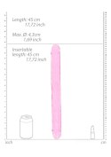 45/4 cm RealRock Realistic Double Dong dwustronne dildo