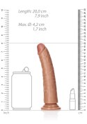 RealRock Slim Realistic Dildo with Suction Cup - 7""""/ 18 cm