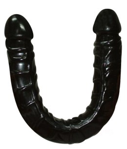 43/4 cm You2Toys Ultra-Dong czarne dwustronne dildo