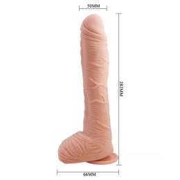 28/5 cm Baile Beautiful Alex dildo z cyberskóry