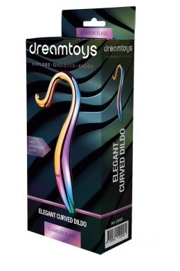 Dream Toys GLAMOUR GLASS ELEGANT CURVED DILDO