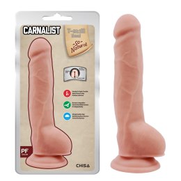 23,5/4 cm T-skin Real Carnalist dildo z cyberskóry