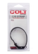 Calexotics COLT Leather C/B Strap 3-snap Black