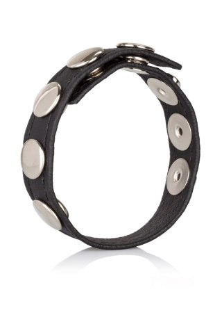 Calexotics Leather Multi-Snap Ring Black