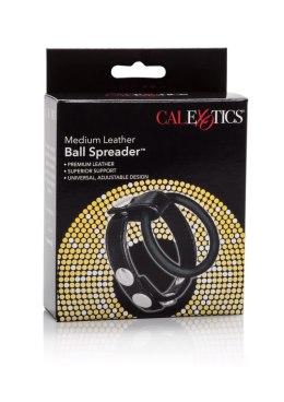 Calexotics Medium Leather Ball Spreader Black