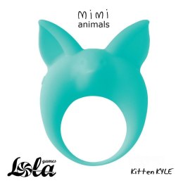 Lola Games Pierścień- Vibrating Cockring MiMi Animals Kitten Kyle Green