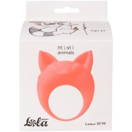 Lola Games Pierścień- Vibrating Cockring MiMi Animals Lemur Remi Orange