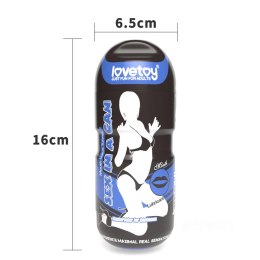 Lovetoy Sex In A Can Mouth Lotus Tunnel - Vibrating