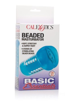 Calexotics BasicEssentials Beaded Mastrub Blue