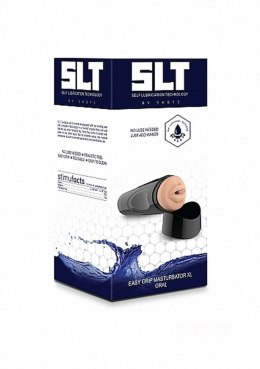 SLT Self Lubrication Easy Grip Masturbator XL Oral - Flesh