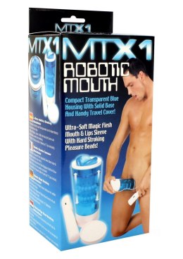 Seven Creations Robotic Mouth Masturbator Blue