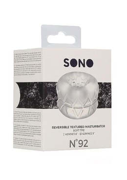 Sono N0. 92 - Reversible Masturbator and Bumper - Transparent