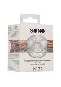 Sono N0. 93 - Reversible Masturbator and Bumper - Transparent