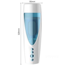 B - Series Fox Masturbator-Vibrating, Rotating and Flashing Masturbation USB 10+10 Function / Talk Mode