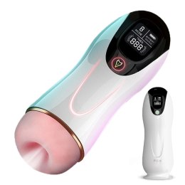 B - Series Fox Masturbator-Vibration 8 Vibration modes + Interactive function