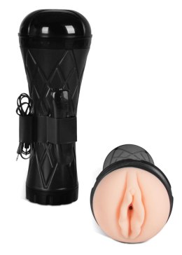 B - Series Power Masturbator-Vibrating Vagina cyber skin- Latarka