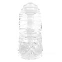 Me You Us Masturbator- Me You Us Glacier Dual End Stroker Male Masturbator Transparent