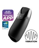 Satisfyer Men Vibration+ Connect App black