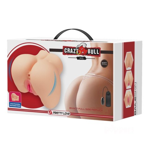 Crazy Bull CRAZY BULL - Mila, Vibration Double holes TPR ABS