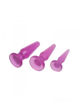 Toyz4lovers Plug-TPE ANAL PLUG 3 SIZES/ SET