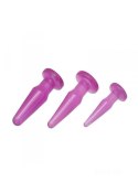 Toyz4lovers Plug-TPE ANAL PLUG 3 SIZES/ SET