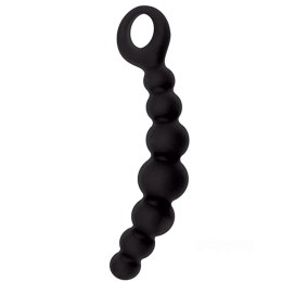 Toyz4lovers Plug/kulki-FALLO ANALE CATERPILL-ASS SILICONE BLACK