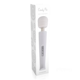 Candy Pie Stymulator-MASSAGGIATORE CANDY PIE WAND WHITE