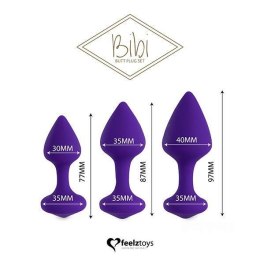 FeelzToys FeelzToys - Bibi Butt Plug Set 3 pcs Purple