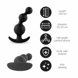 FeelzToys FeelzToys - Plugz Butt Plug Black Nr. 4