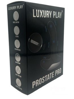 Luxury Play Luxury Play Prostate Stimulator - Silicone Usb Massager - 7 Function - Pulsator - Heating - Black