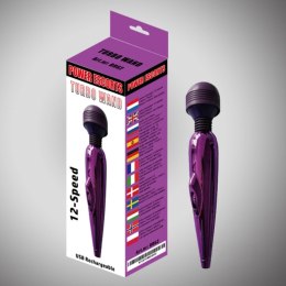 Power Escorts Turbo wand purple wand massager 18 cm 12 speed