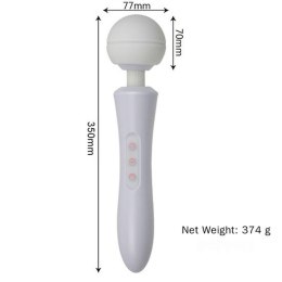 B - Series Magic Stymulator-Massager Ultra Powerful -Big USB White 20 Function